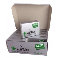 50er actiTube Aktivkohlefilter SLIM 7mm Tune (10Pck pro Display)